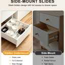Gobrico Soft Close Undermount Drawer Slides 18", 100LB Full Extension Solid
