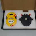 PREXISO Multi Surface Laser Level LED Light Vial, 30Ft Horizontal & Vertical Line Laser with Wall Mount Base, 2 Pins, 10 Sticker, 2 AA Batteries for Hanging Frames & Picture, Construction Wall Writing