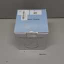 Dental Ultrasonic Retainer Cleaner Machine: 45kHz Dental Cleaning Pod with Digital Timer & 200ML, Deep Cleaning for Dentures, Mouth Guards, Aligners, Night Guards, Braces, Toothbrush Heads & Jewelry (White)