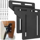 Headboard Adapter Kit, 2 PCS Headboard Brackets for Metal Bed Frame, Full to Queen Conversion Kit