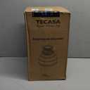 1 HP Garbage Disposal with Sound Reduction, TECASA Food Waste Disposer for Kitchen Sink, Septic Safe Garbage Disposal, Power Cord Included, Grey and Black -HyperCrush 1 HP