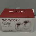 Momcozy Screw-on Breastmilk Storage Bags, 48 Ct, Holds 5 oz, Disposable & BPA Free, Original Replacement Accessories Only for Momcozy Direct-to-Bag Breast Milk Bag Combo