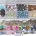 Everything Mary 21-Compartment Bead Storage Box  Clear Organizer for Diamond Painting, Jewelry, Craft Beads & Tools  Durable Plastic Case for Diamond Art, Small Items & DIY Projects