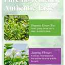 LOOMICA Organic Jasmine Green Tea Bags, Organic Green Tea with Jasmine Flowers, Refreshing & Aromatic, Floral Infusion for Relaxation, No Sugar Added, 20 Counts, (Pack of 2) (EXP 11/26/26)