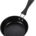 Tessco for you One Egg Frying Pan, Mini Induction Frying Eggs Skillet, 4.7 Inch Round Mini Non Stick Fry Single Pan with Heat Resistant Handle Portable for Stove Gas Induction Hob