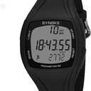 Digital Watch with Step Counter Bracele with Pedometer no app no Bluetooth (Black)