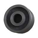 Front Wheel Metal Caster Replacement for 3T Horizontal Floor Jacks with 20mm Hole Steel Construction- 62mm
