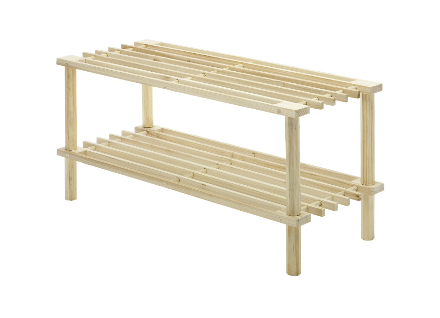 Wood Household Shelves 10.25x24.75x11.5
