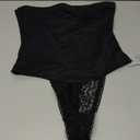 Werena Tummy Control Thong Shapewear for Women High Waist Body Shaper Panties Girdle Lace Shaping Underwear, L