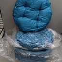 Jerify Floor Pillow Cushions Large Round Square Large Meditation Floor Pillow for Classroom Adult Meditation Picnic Party Seating Learning Daycare School(Round,Aquamarine,4 Pcs)