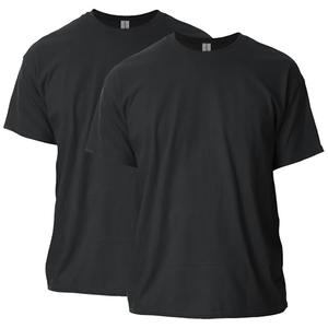 Gildan Men's Ultra Cotton T-Shirt, Style G2000, Multipack, Black (1-Pack), X-Large