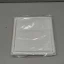 6 Inch Louvered Dryer Vent Cover, Outside Exhaust Air Vent Cover with 4 Pcs Screws, Vent Hood Outlet for Exterior Wall, Outside, Outdoor (6 Inch-Active)