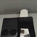 Bar Mat, Bar Accessories, Multifunctional Folding Cocktail Mat with Cutting Board, 18" X 12"(Black) Drying Mats,Bar Mat for Countertop,Bar Decorations for Home, Outdoor Bar Accessories,Travel