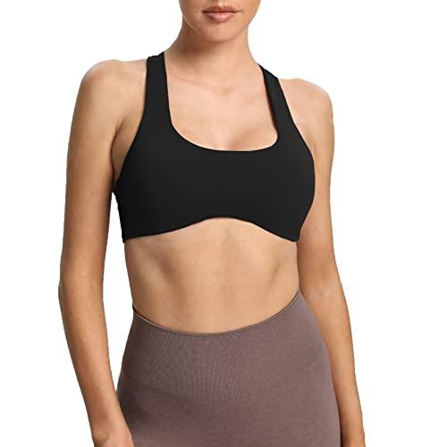 Aoxjox Women's Workout Sports Bras Fitness Backless Padded Define Sculpt Racerback Bra Yoga Crop Tank Top (Black, Small) Aoxjox Women's Workout Sports Bras Fitness Backless Padded Define Sculpt Racerback Bra Yoga Crop Tank Top (Black, Small)