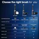 Oral-B Rechargeable Electric Toothbrush, iO5 Limited Deep Clean & Whiten, 5 Cleaning Modes, Visual Pressure Sensor to Protect Gums, Travel Case, 3 Brush Heads, Black