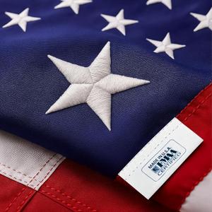American Flag | American Flags for Outside 4X6 |100% Made in USA Flags-not imported - US Flag 4X6 American Flag Heavy Duty Outdoor with Embroidered Stars and Sewn Stripes | Flag for Outside-FMAA CERTIFIED