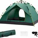 Wind Tour Lightweight Backpacking Camping Tent Waterproof Double Layer Family Tent for Hiking Fishing Outdoor Travel Picnic, Standard