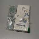 UEEBAI Wallet Case for Samsung Galaxy A36 5G, PU Leather Phone Cover Kickstand RFID Blocking Flip Case Card Slots Wrist Strap Relief Engraved Pattern Magnetic Closure Folio Cover - Blue Butterfly