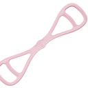 Figure 8 Resistance Bands, with Ergonomic Handles, 37x8.5x2.5cm, Back Workout Resistance Gear, Arm Chest Expander Band, Non-Slip Handles, for Back and Shoulder Workouts