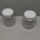 64 oz Mason Jars Wide Mouth - 1/2 Gallon Glass Jar with Lid - Large Mason Jar for Canning, Brewing, Pickling, Storage - Big Mason Jar Made in USA (2 Pack)