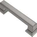 Alzassbg 10 Pack Brushed Black Nickel Cabinet Pulls, 3 Inch(76mm) Hole Center Cabinet Handles Kitchen Pulls for Cabinets and Drawer AL3071BBN