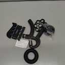 FitBeast Grip Strengthener Forearm Strengthener Hand Grips Strengthener Kit - 5 Pack Adjustable Resistance (Black)