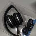 GPX IAH57B Wired Headphones Padded 3-d Accs Swivel Earcups/adjustable Headband