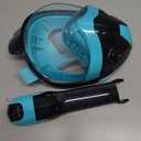 G2RISE Full Face Snorkel Mask Adult Snorkeling Gear Kids, Anti Fog & Leak, Dry Top Safety Breathing System