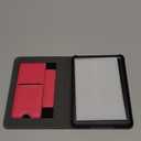 CoBak Stand Case for 7" Kindle Paperwhite 12th Gen 2024 and Kindle Colorsoft with Hand Strap - Compatible with iPhone MagSafe, for Samsung/Belkin/Anker Wireless Charging Pads, Durable, Auto Sleep Wake (Raspberry)