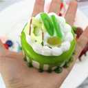 6pcs Realistic Artificial Simulation Cake Assorted Faux Fake Cupcake Model Home Kitchen Staging Party Dessert Photography Props Home Decoration Display Cake