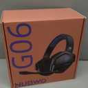 NUBWO Wireless Gaming Headset with Mic for Ps5 Ps4 PC, Zero Interference, 100-Hour Battery All-Day Play, 23ms Sync for Fortnite & Call of Duty/FPS Gamers, Triple Mode All Devices Compatible - Blue