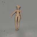 1/12 Scale Female Action Figure,6inch Flexible Young Girl Figure Body Doll with Head Sculpt&Replaceable Chest Clothes Accessory Collection