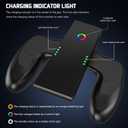 FANPL Charging Grip for Nintendo Switch 2 JoyCons Controller, Comfort Handle Grips for joycon 2 with 1 m/3.3 Ft USB Type-C Data Cable