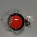 5v 100mm Dome Shaped Jumbo LED Illuminated Self-resetting Push Button Switch for Arcade Game Projects , Pop'n Music DIY Projects & Mame DIY Projects Red Color