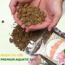 Doter Aquatic Soil for Plants - 2.2LBS, Clay Aquarium Soil Suitable for Small Ponds & Water Plants Like Lotus & Water Lily, Safe for Fish & Aquatic Life
