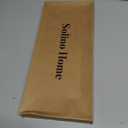 Solino Home 100% Pure Linen Table Runner Evergreen, Fringe 14 x 108 in Long