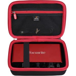 Aproca Portable Storage Case, for Focusrite Scarlett 2i2 4th Gen USB Audio Interface and Accessories (Case Only)