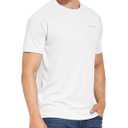 baleaf Men's Quick Dry Short Sleeve Shirt UPF 50+ for Swim White 2XL (White, XXL)