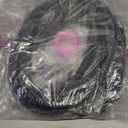 RUMOSE 118 inches Shower Hose Shower Head Extension Hose Extra Long Stainless Steel Shower Tube Attachment Flexible Handheld Shower Sprayer Hose, Matte Black