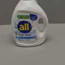 all free clear, Original, Liquid Laundry Detergent for Sensitive Skin, Unscented and Hypoallergenic, Concentrated (82.5 Fl Oz (Pack of 1))