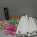 150 PCS Glow in the Dark Party Supplies, 16 Foam Sticks, 16 LED Glasses, 100 Glow Sticks and 18 Finger Lights for Neon Party, Wedding, Birthday, Concert, New Year, Carnivals, Raves