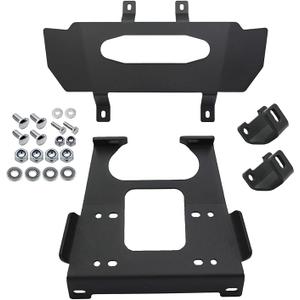 LOSTAR 1 Set of Heavy Duty Winch Mount Fits 2019+ Polaris RZR XP 1000/ XP 4 1000