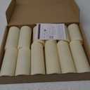 Amazon.com: Enido 12 Pc Flameless LED Candles with Remote & Timer, Outdoor Waterproof, Flickering Electric Warm Lights for Cozy Home & Holiday Romantic Decor, Battery Operated for Party(D 2.2 x H 4/5/6 : Tools & Home Improvement