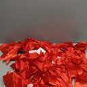 WILLBOND 8 Pcs Christmas Cabinet Ribbons Bows for Kitchen 78.8 Inch Red Large Christmas Door Ribbon Cabinet Bows for Gifts Xmas Tree Home Wall Furniture Party Decorations