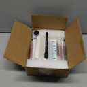 TOWON Small Glass Dry Erase Board, Desk White Board with Standing, Mini Whiteboard Easel Pad Set, Stenography Artifact for Office, Home and School Supplies, 8x6 Inches, White