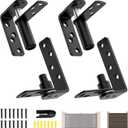 2Pack,Upgraded Heavy Saloon Door Hinges,Cafe Door Hinges,Self-Return Double Swinging Door Hinge,Bar Door Hinge,Swinging Door Hardware,304 Stainless Steel,88Lbs Load_Bearing,Easy Installation
