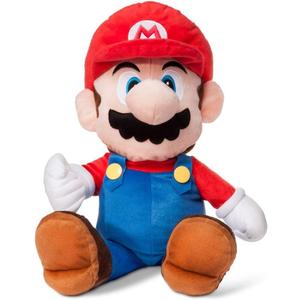 Super Mario Bros. The Real Thing 22-Inch Plush Pillow, Mario Plushie Toy | Decorative Pillows for Bed, Kids Room Essentials, Home Decor Accessories | Video Game Gifts And Collectibles