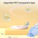 M&G 5Pcs 98 Ft Tape, Correction Tape Tear Resistant Whiteout Tape Fall Resistant Bulk Cute Transparent Dispenser for Classroom Office, Pastel Color