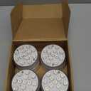 LOFTEK Submersible LED Lights with Remote, 13 LED Pool Lights for Inground Above Ground Pool with Magnets &Suction Cups,16 Color Changing Underwater Light for Ponds Battery Operated, 8 Pack