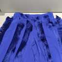 EDITCOZY Women Sexy Two Piece Outfits Fringe Pants Set Tassel Club 2 Piece Sets Going Out Birthday Party Night (Blue, XXL)